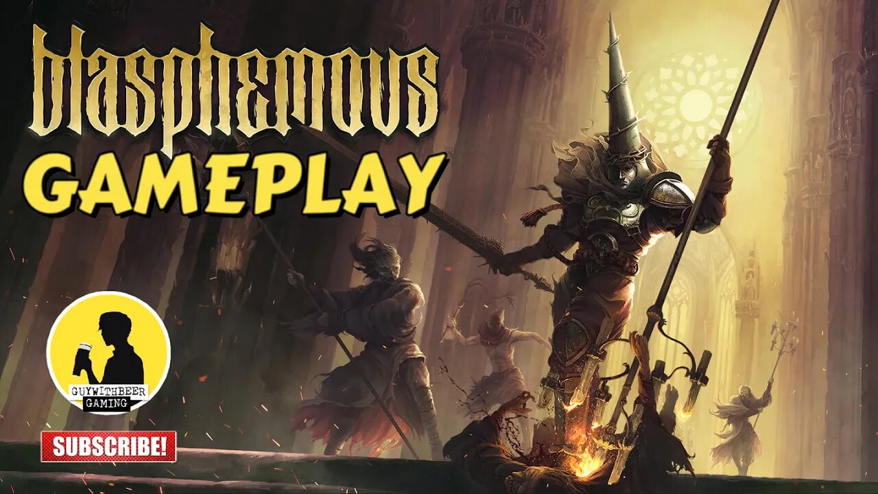 BLASPHEMOUS | GAMEPLAY [GORY METROIDVANIA]