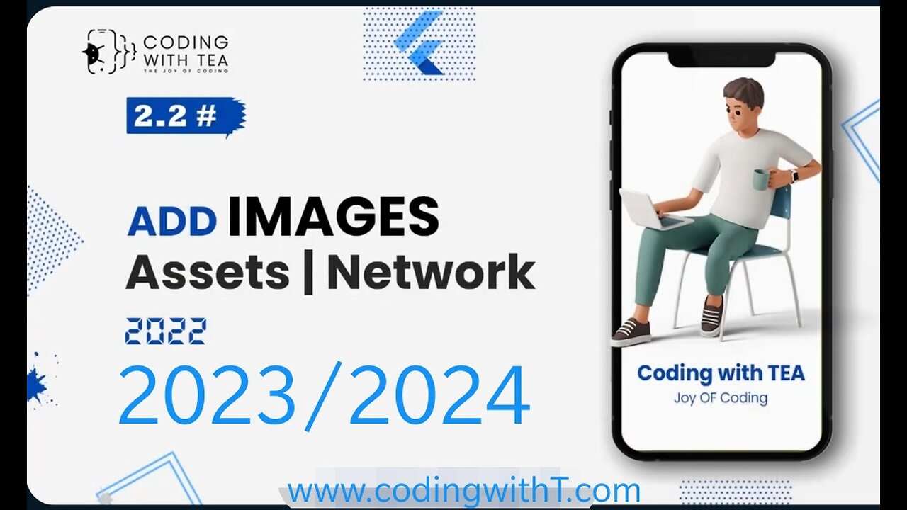 2.2 - Image in Flutter - Asset Image | Network Image - Flutter Crash Course 2023