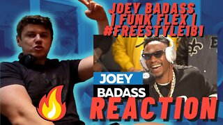 Joey Badass | Funk Flex | #Freestyle181 ((IRISH MAN REACTION!!))