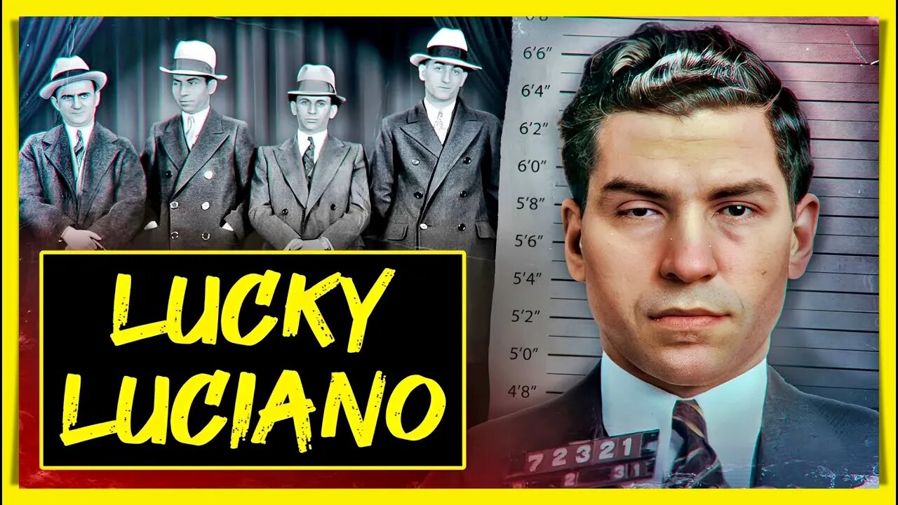 COMO CHARLES LUCKY LUCIANO ASCENDEU AO TOPO DA MÁFIA - DOCUMENTÁRIO