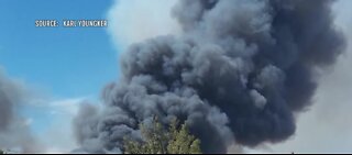 Big fire near Laughlin