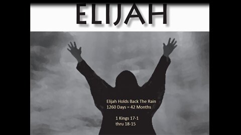 Elijah Miraculously Holds Back The Rain