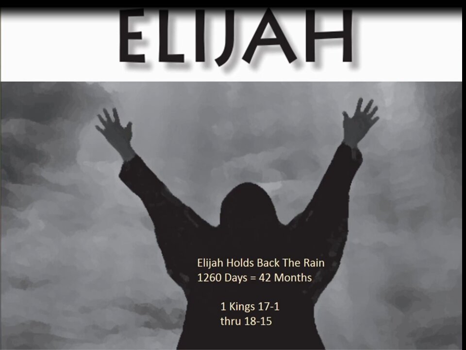 Elijah Miraculously Holds Back The Rain