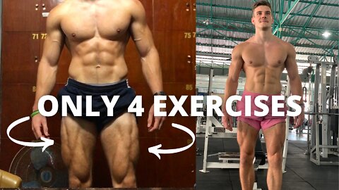 How I Built My Legs in 2 Years with Just 4 Exercises