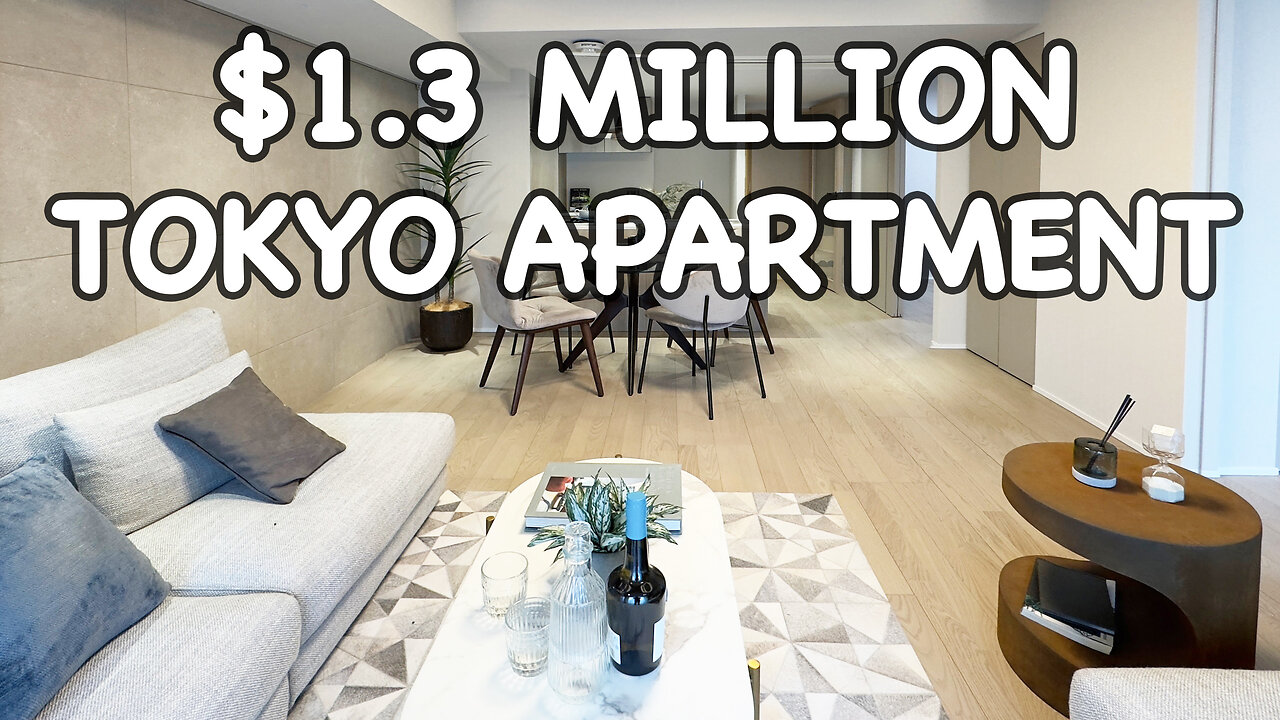 How much is a LUXURY apartment in Tokyo? 🏠