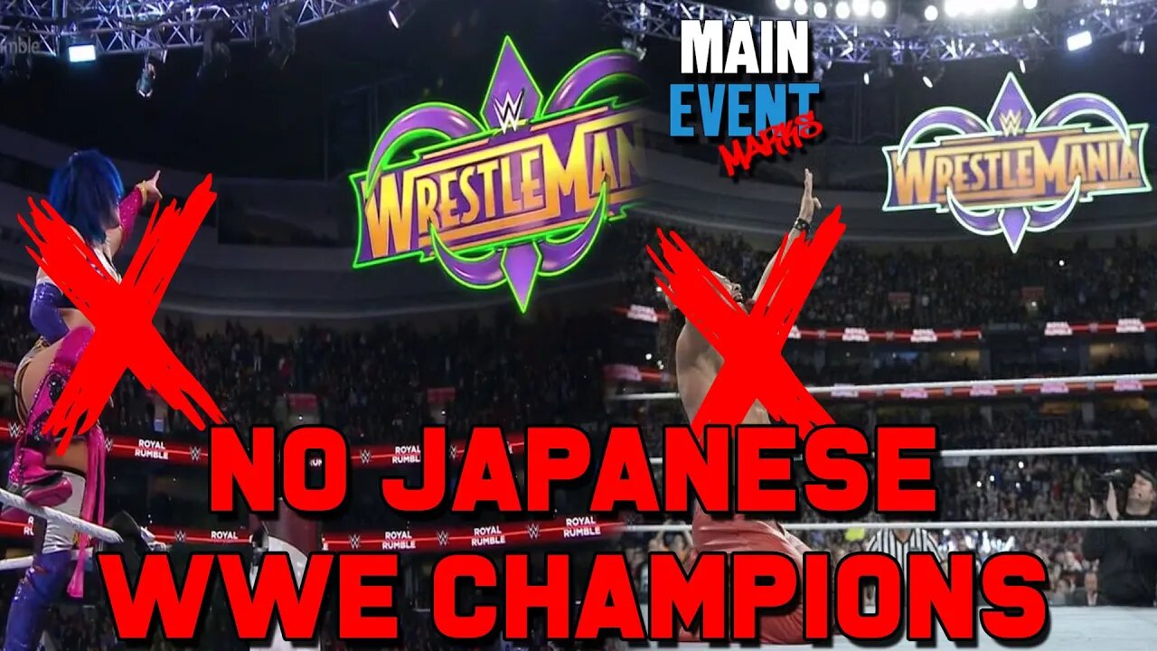 No Japanese WWE Champions