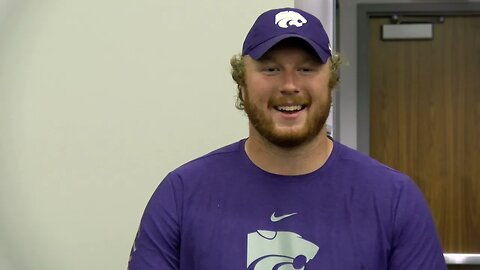 Kansas State Football | Eli Huggins Interview | August 31, 2021