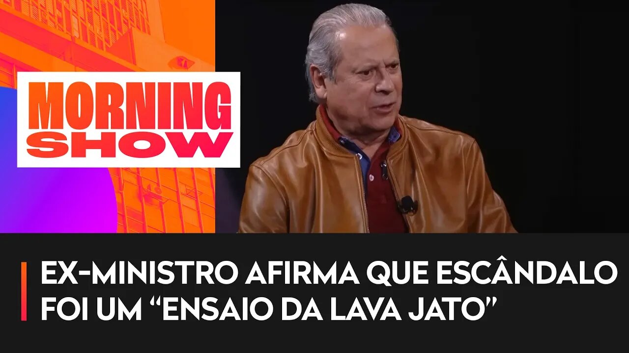 José Dirceu diz que esquema do mensalão “nunca existiu”