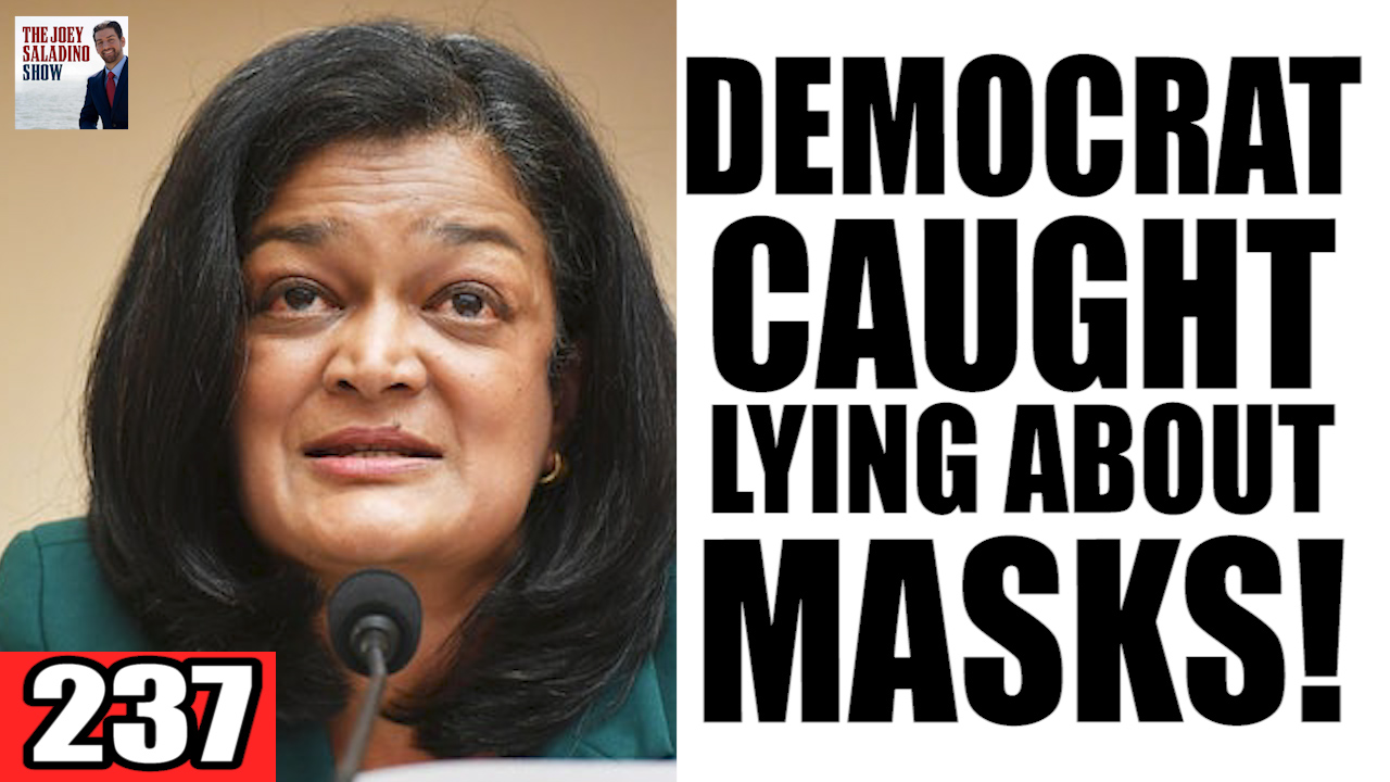 237. Democrat Rep CAUGHT LYING about Masks!