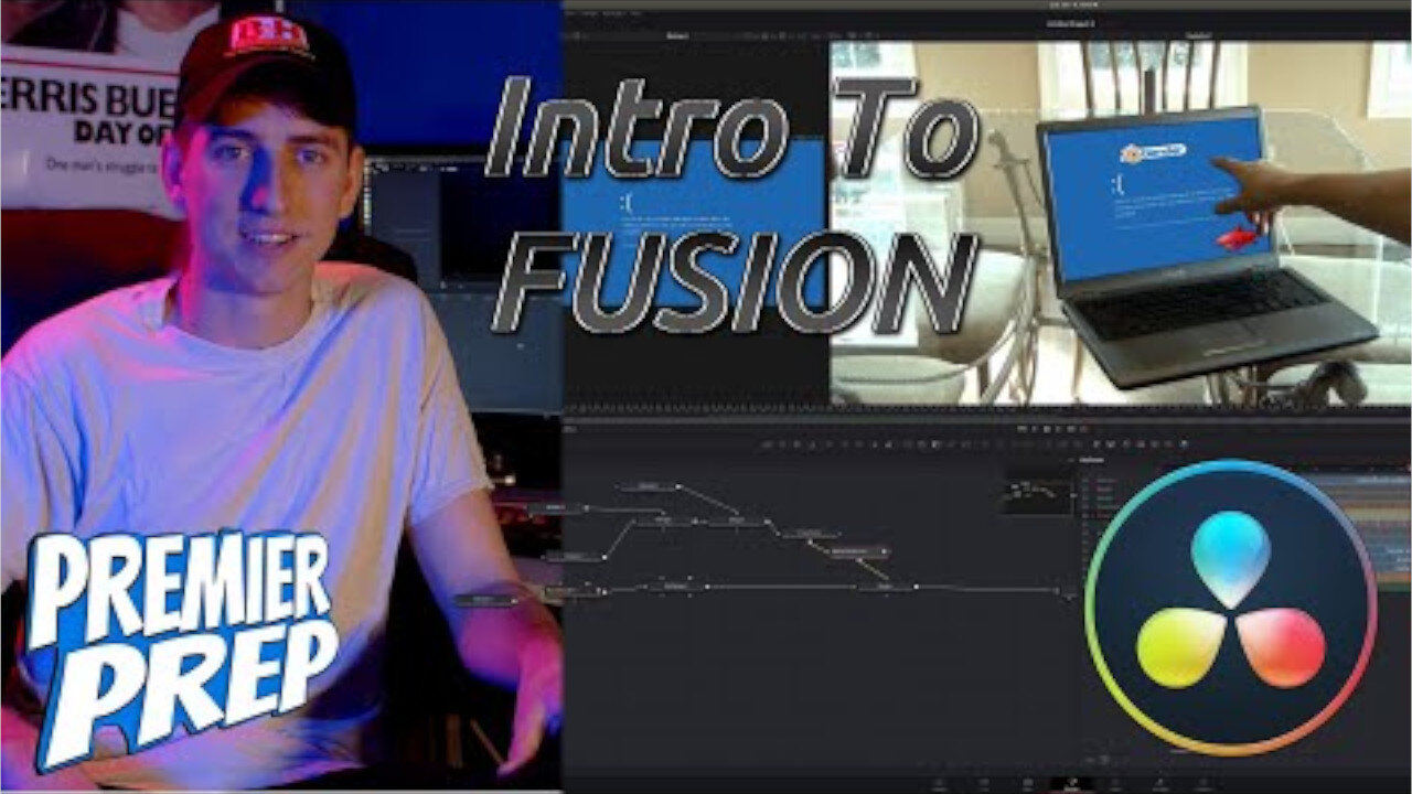 Introduction to Fusion in DaVinci Resolve | UI - Planar Tracking - Green Screening