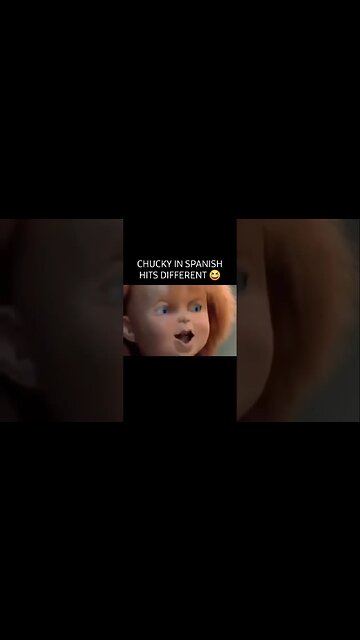 Chucky In Spanish LOL #chucky #funny #halloween
