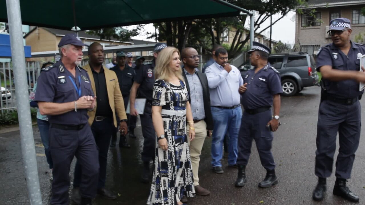 SOUTH AFRICA - Durban - Caspir armoured vehicle handover (Video) (3BZ)