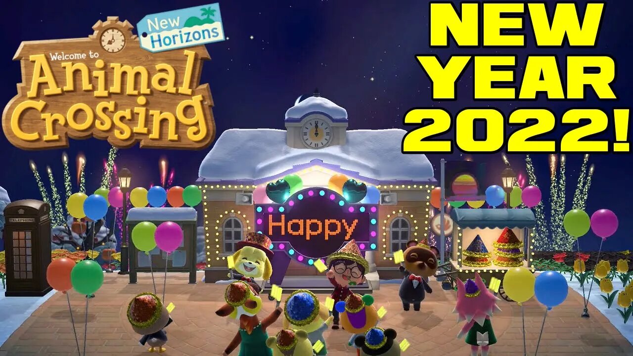 Animal Crossing: New Horizons - New Year 2022! 😎Benjamillion