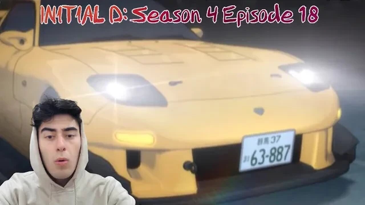 NEW FD | INITIAL D Reaction | S4 Episode 18