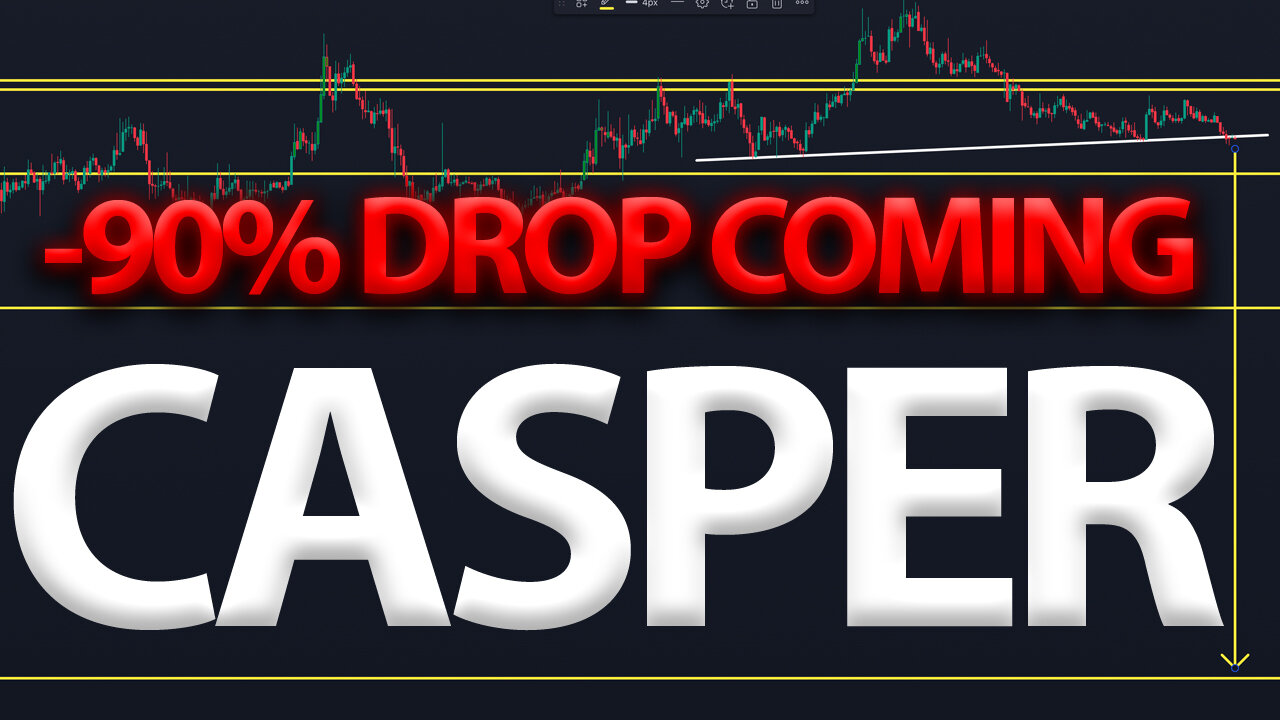 Casper Cryptocurrency CRASHING -90% - WARNING