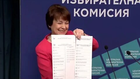 ЦИК показва бюлетините за гласуване на изборите на 2 април