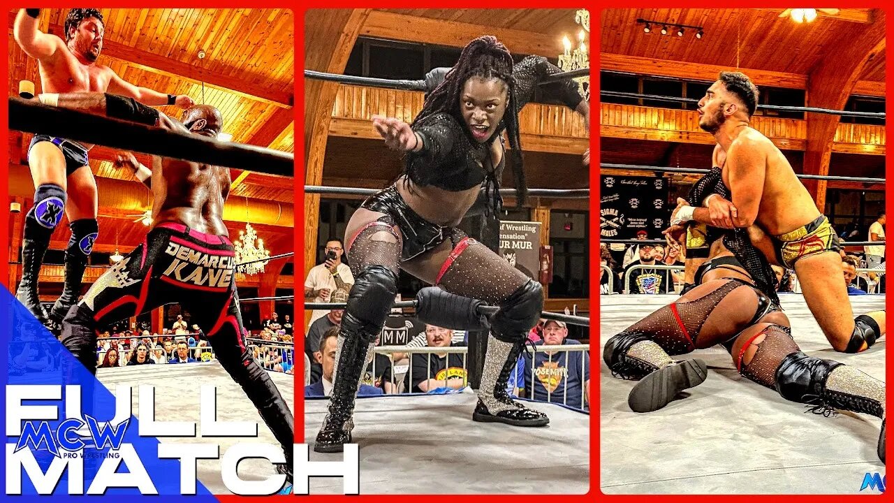 Intergender Tag Team Match I Demarcus Kane & Gia Scott vs Brandon Scott & Zakar Shah