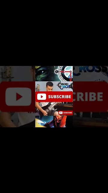 Chrono Cross OST Time's Scar Guitar Cover #shorts