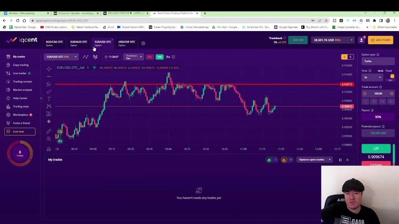 Live Session for Binary Options and Forex 29.05.2023