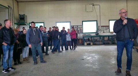 Rassemblement producteurs agricoles