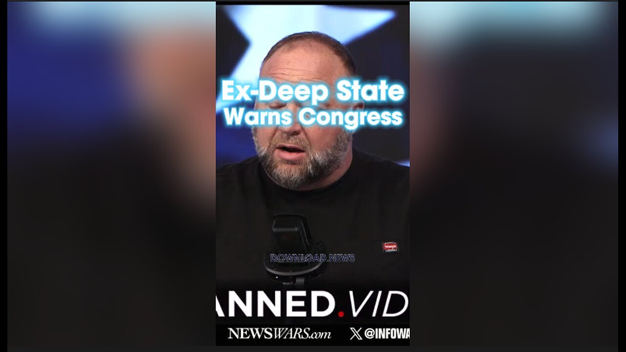 Alex Jones: Former Members of The Deep State Want Congress To Fix The Border Crisis Before Its Too Late - 1/26/24