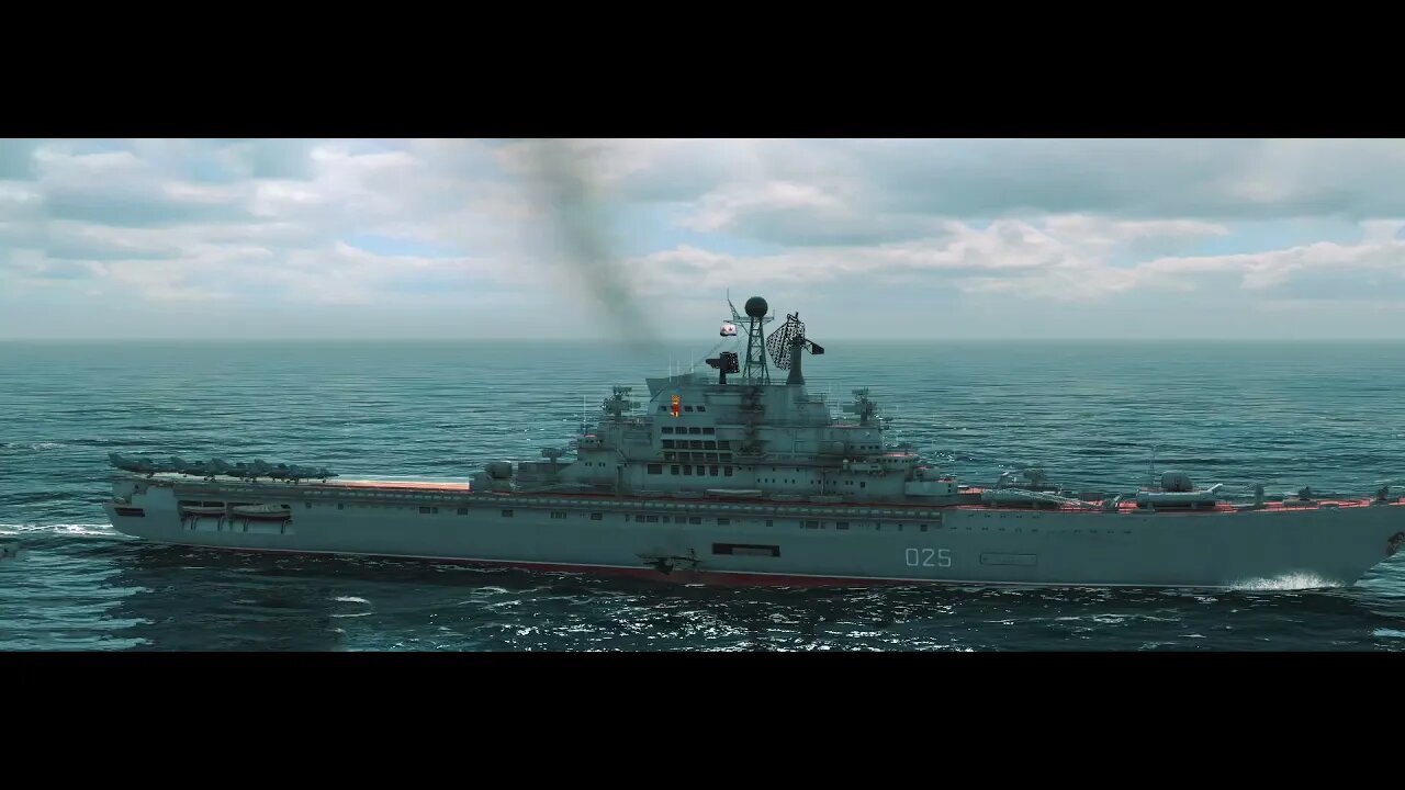 Ships, Submarine and a Tanker with Kiev - Cold Waters with Epic Mod