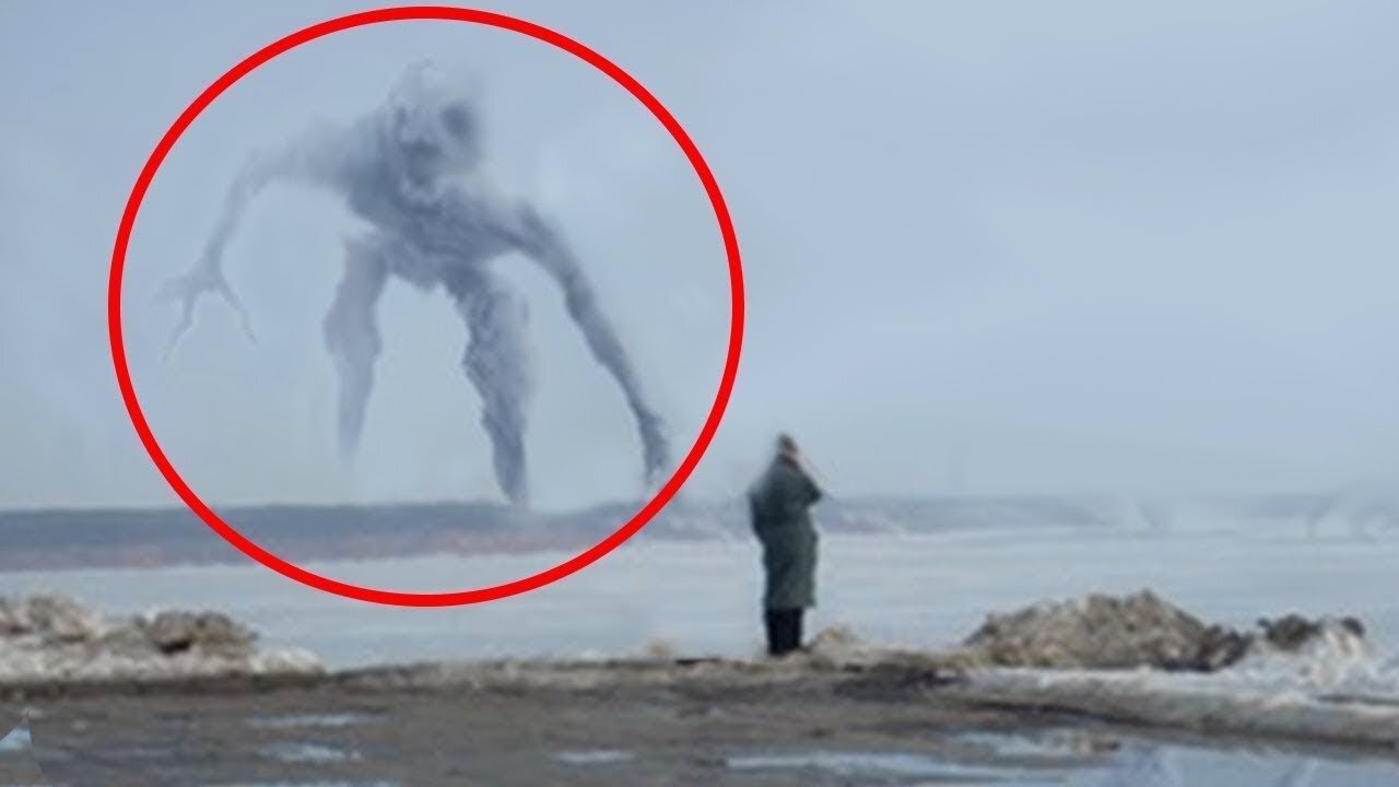 5 criaturas misteriosas gigantes capturadas na câmera