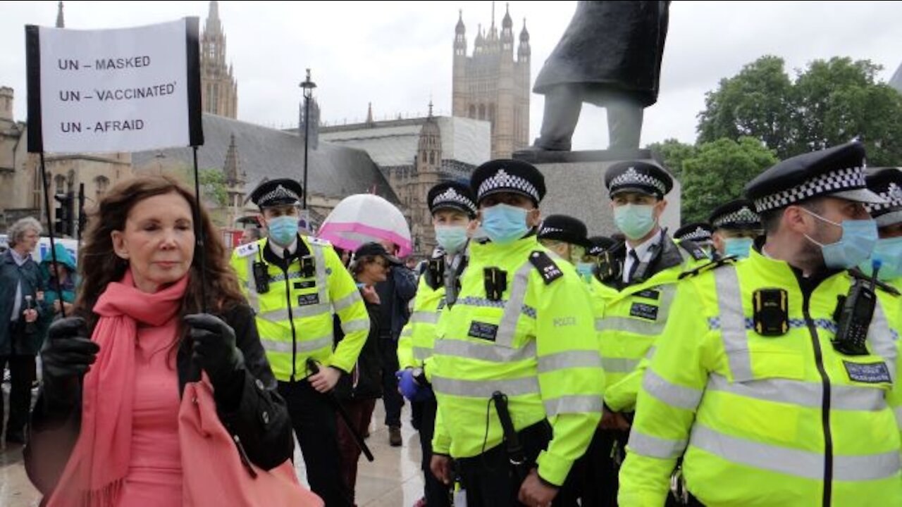 London Lockdown Protest 21st June 2021: Part 3 - The arrests