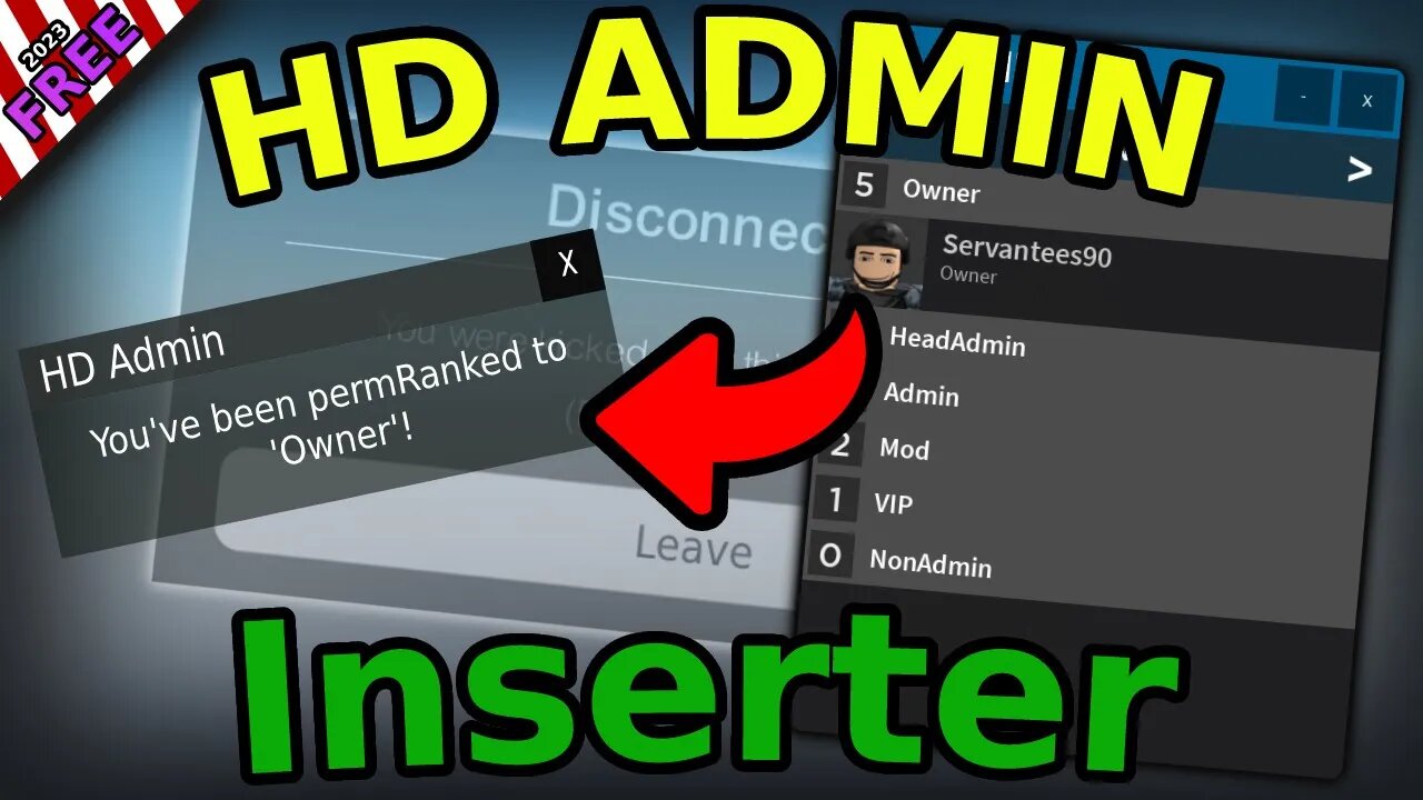 HD Admin Inserter Script [PASTEBIN] [FREE]