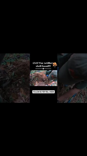 Civil War Artillery! #shorts #metaldetecting #historyseekers