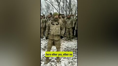 Ukrainian commander asks soldiers to declare their refusal to fight in camera