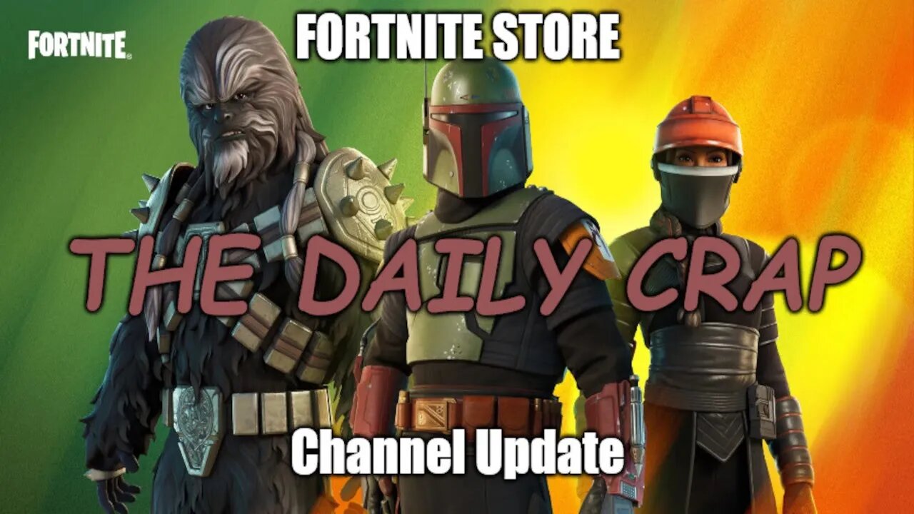 The Daily Crap In The Fortnite Store Series Update.