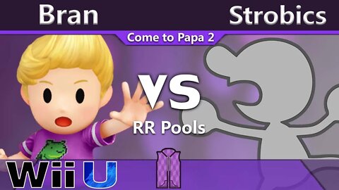 Bran (Lucas) vs. Strobics (Game & Watch) - Wii U RR Pools - CTP2
