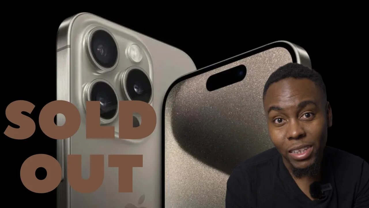 Apple Iphone 15 Pro Max is Officially Sold Out