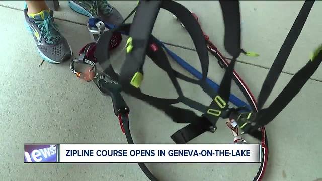 Ziplining comes to Geneva State Park