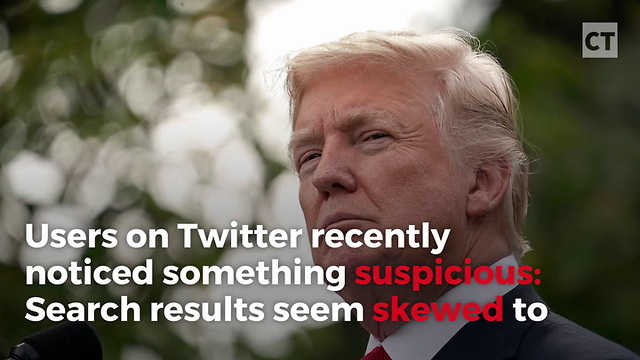 Twitter Calls Trump, “Nazi," “Racist” in Search Results