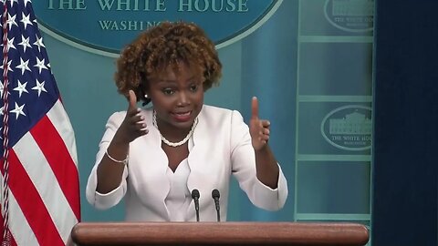 Karine Jean-Pierre Says Exploding Cost Of So-Called "Inflation Reduction Act" Is "A Good Thing"