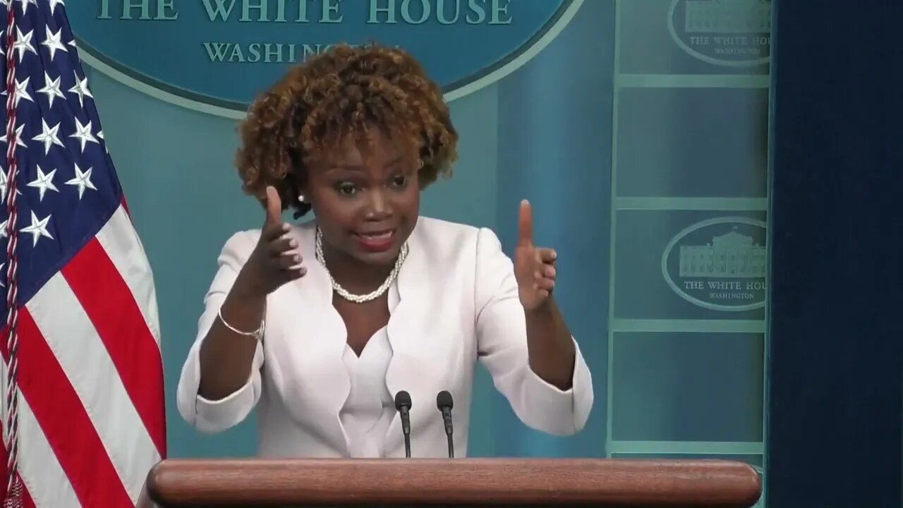 Karine Jean-Pierre Says Exploding Cost Of So-Called "Inflation Reduction Act" Is "A Good Thing"