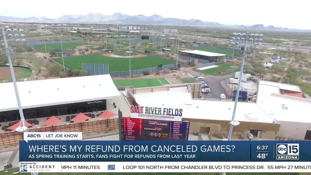 Families still waiting for last year's Spring Training refunds