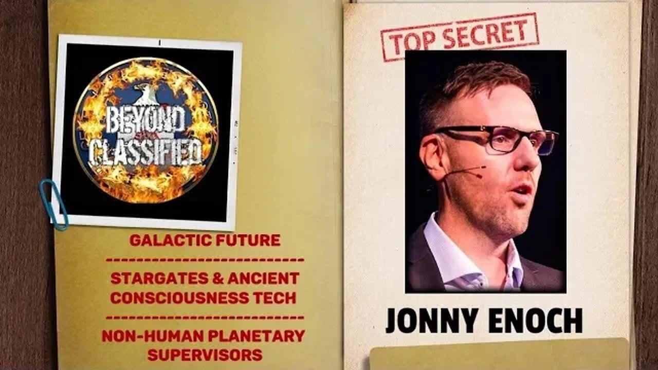 Beyond Classified: Galactic Future - Stargates & Ancient Consciousness Tech | Jonny Enoch(clip)