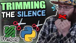 How to remove the silent parts of a video using ffmpeg and python