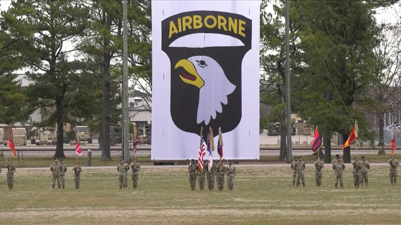 101st Airborne Division Change of Command Ceremony