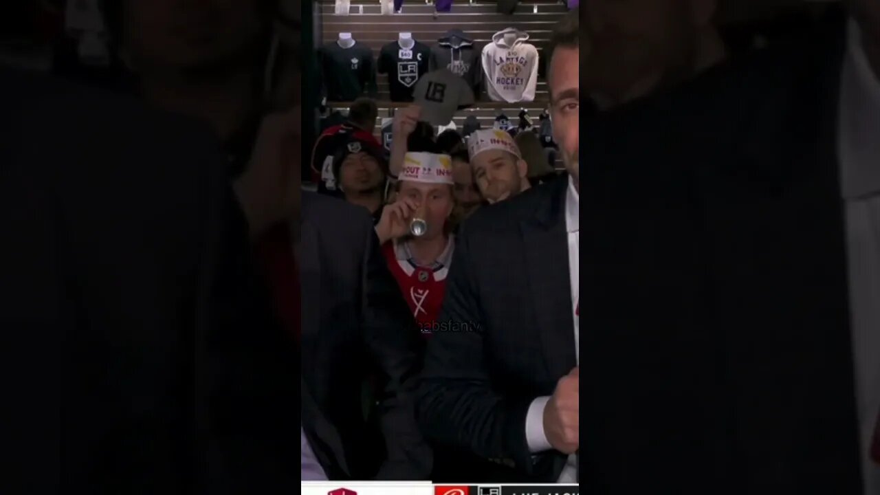 Habs Fan TV takes over LA Kings broadcast 😂