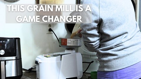 The NEW Nutrimill Impact Grain Mill | Most affordable grain mill, yet!