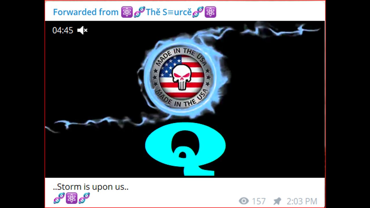 Q THE STORM IS UPON U.S. AND HAS BEEN LIMIT GOVERNMENT OR IT LIMITS YOU~!