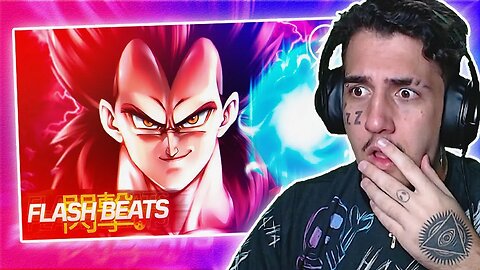 Rap do Vegeta (Dragon Ball) - Orgulhoso e Egoísta | Flash Beats | REACT | MurielReact