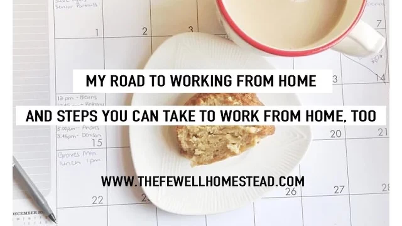 How To Have A Successful Work at Home Job (my personal journey)