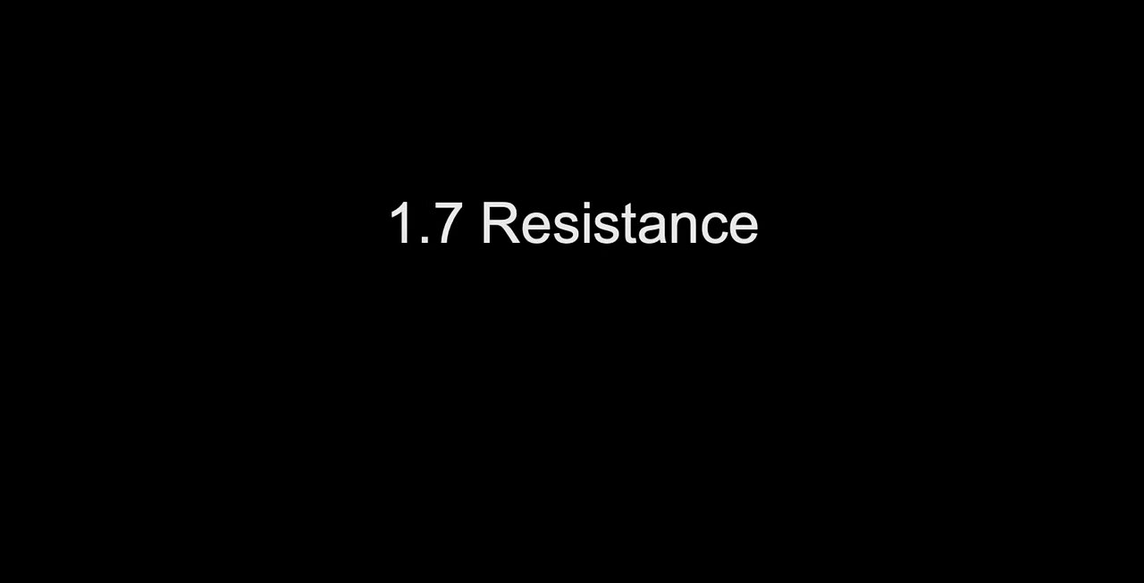 Episode 1.7 Resistance