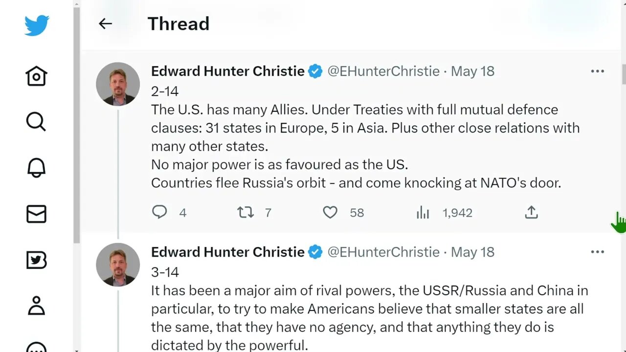 美國有盟友。 中國和俄羅斯基本上沒有 1/2