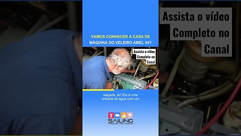 O #veleiro Amel só tem um furo de água salgada no casco. Quanto menos furos no #barco melhor né?